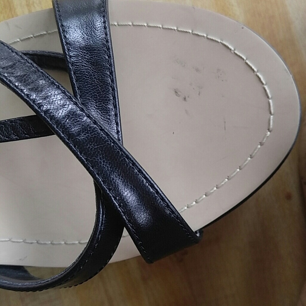 Colin Stuart Wedge Platform Sandals - Picture 4 of 5